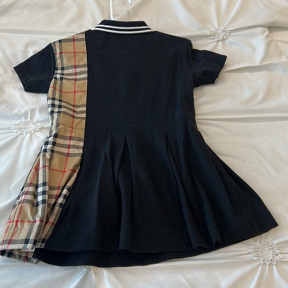 Authentic Burberry Kids Polo Shirt Dresss - Picture 3 of 4